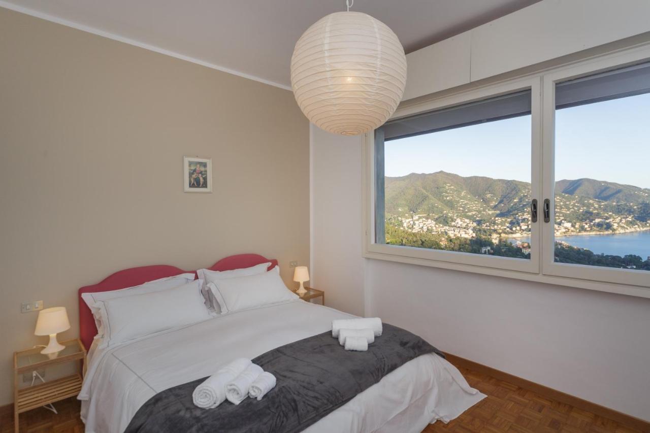 Casa Linda Vista Da Sogno, Piscina E Tennis Rapallo Ngoại thất bức ảnh