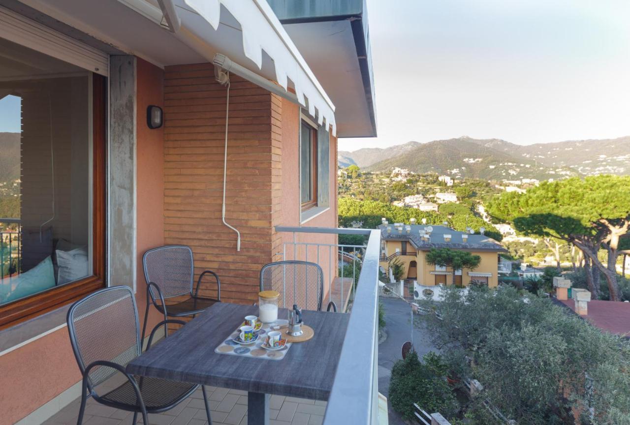 Casa Linda Vista Da Sogno, Piscina E Tennis Rapallo Ngoại thất bức ảnh