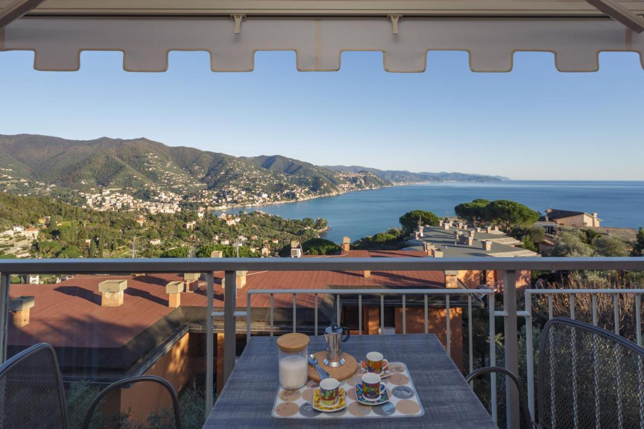 Casa Linda Vista Da Sogno, Piscina E Tennis Rapallo Ngoại thất bức ảnh