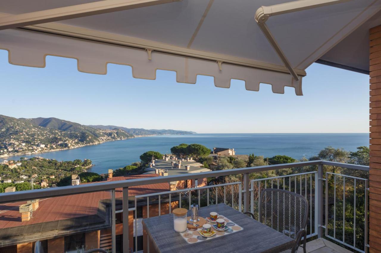 Casa Linda Vista Da Sogno, Piscina E Tennis Rapallo Ngoại thất bức ảnh