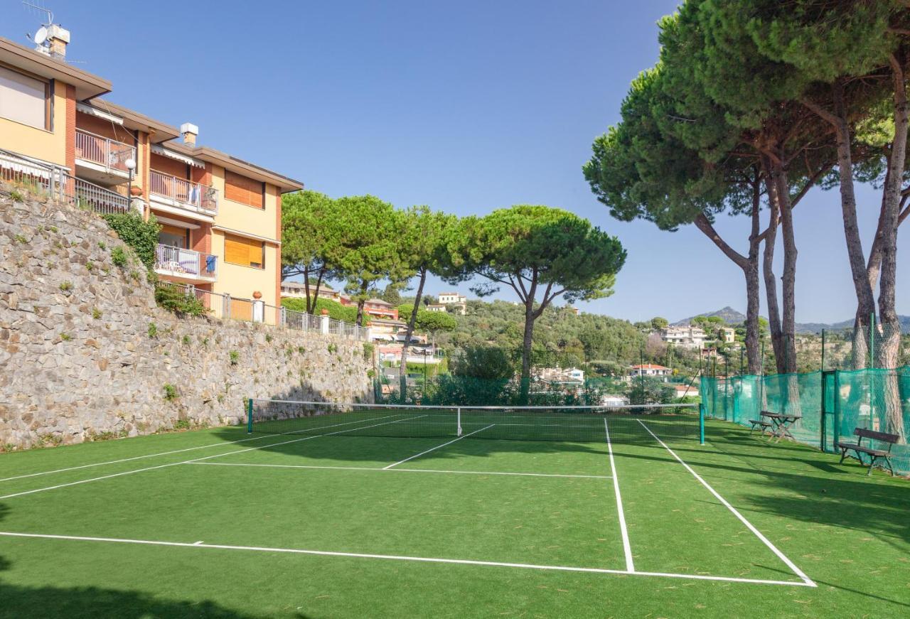 Casa Linda Vista Da Sogno, Piscina E Tennis Rapallo Ngoại thất bức ảnh